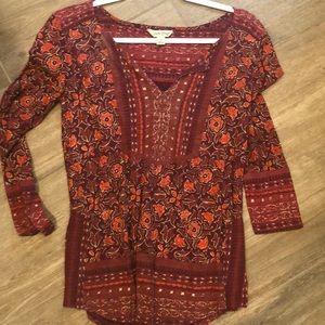 Women’s Lucky Brand long sleeve top